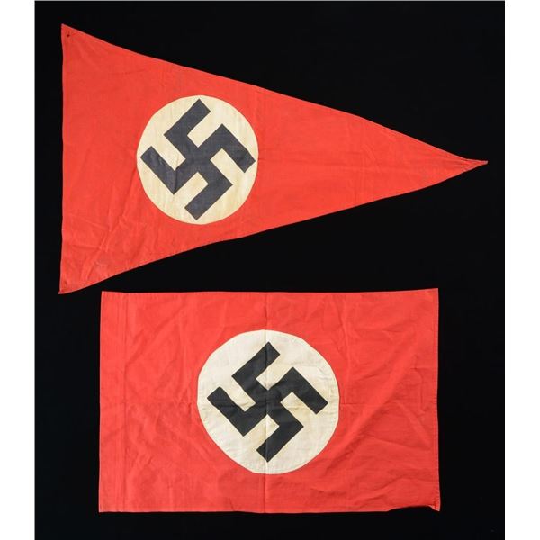 WWII GERMAN FLAGS & BANNERS.