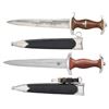 Image 2 : WWII GERMAN NSKK DAGGER & WWII STYLE NSKK DAGGER.