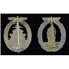 Image 2 : 2 WWII GERMAN BADGES.