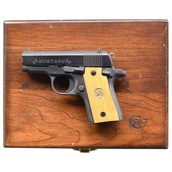COLT MUSTANG SEMI AUTO PISTOL.