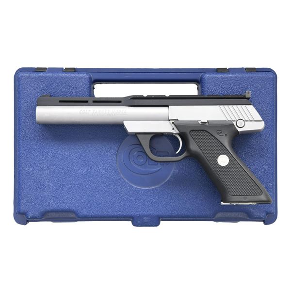 COLT TARGET MODEL SEMI AUTO PISTOL.