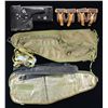 Image 2 : LOT OF ASSORTED MILTARIA & FIREARMS POUCHES.
