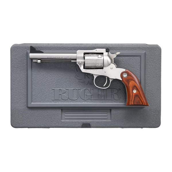 RUGER STAINLESS NEW BEARCAT REVOLVER.