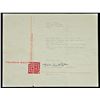 Image 1 : FRANK LLOYD WRIGHT AUTOGRAPHED LETTER.