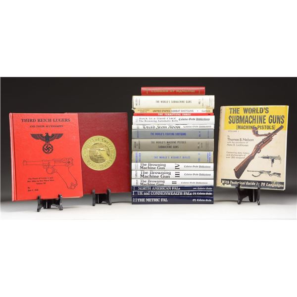 LOT OF FIREARMS REFERENCE BOOKS.