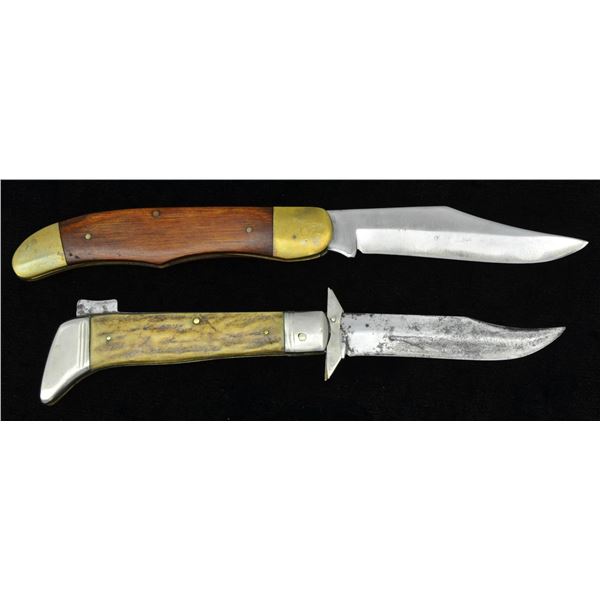 PAIR OF BIG POCKET KNIVES.