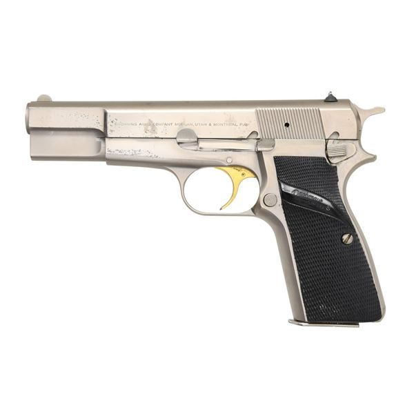 BROWNING HI POWER SEMI AUTO PISTOL.