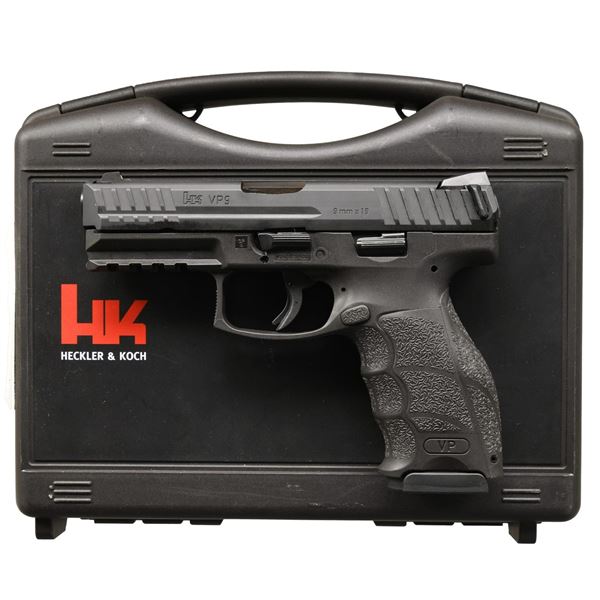 H&K VP9B SEMI AUTO PISTOL.