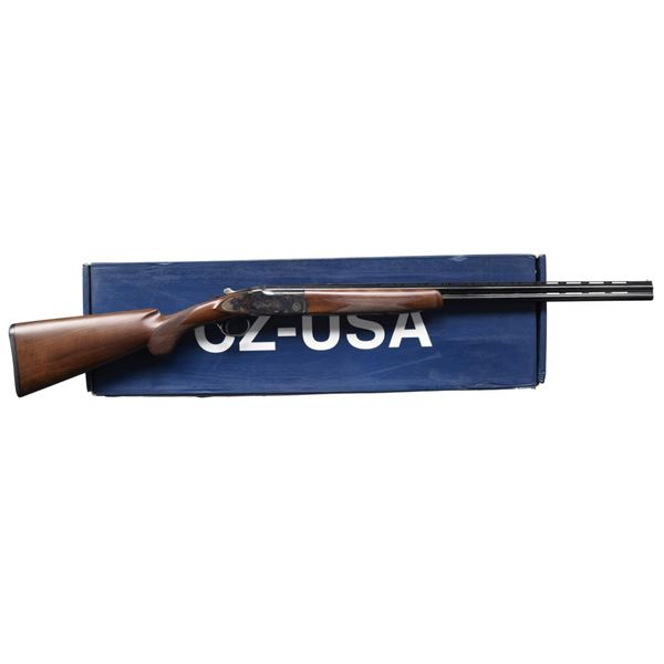 CZ WOODCOCK O/U SHOTGUN.