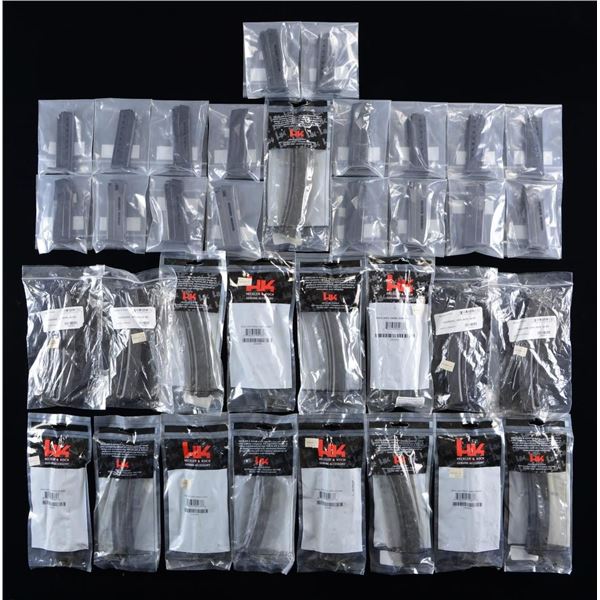 51 HECKLER & KOCH FACTORY MAGAZINES.