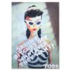 Image 1 : Todd Goldman "Barbie" Original Mixed Media on Canvas