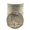 Image 1 : Roll of (20) Brilliant Uncirculated 1923 $1 Peace Silver Dollar Coins