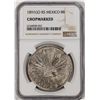 Image 1 : 1891GO RS Mexico 8 Reales Silver Coin NGC Chopmarked