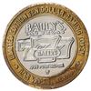 Image 1 : .999 Silver Bally's Las Vegas, Nevada $10 Casino Limited Edition Gaming Token
