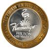 Image 3 : .999 Silver Flamingo Hilton Las Vegas, Nevada $10 Casino Limited Edition Gaming Token