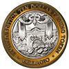 Image 1 : .999 Fine Silver Bellagio Las Vegas, Nevada $10 Limited Edition Gaming Token