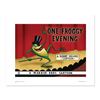 Image 1 : Looney Tunes "One Froggy Evening" Limited Edition Giclee on Paper