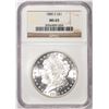 Image 1 : 1880-S $1 Morgan Silver Dollar Coin NGC MS65