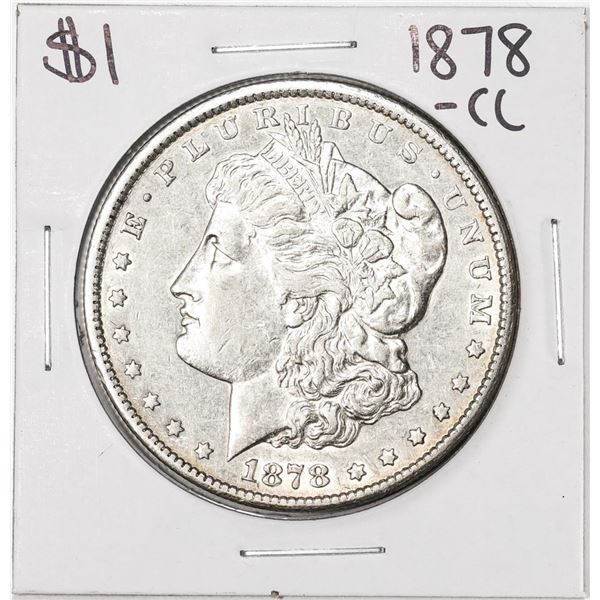 1878-CC $1 Morgan Silver Dollar Coin