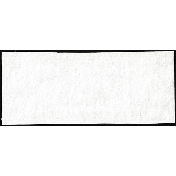 Circa 1970's Lincoln Memorial Giori Test Ink Smear Error Note