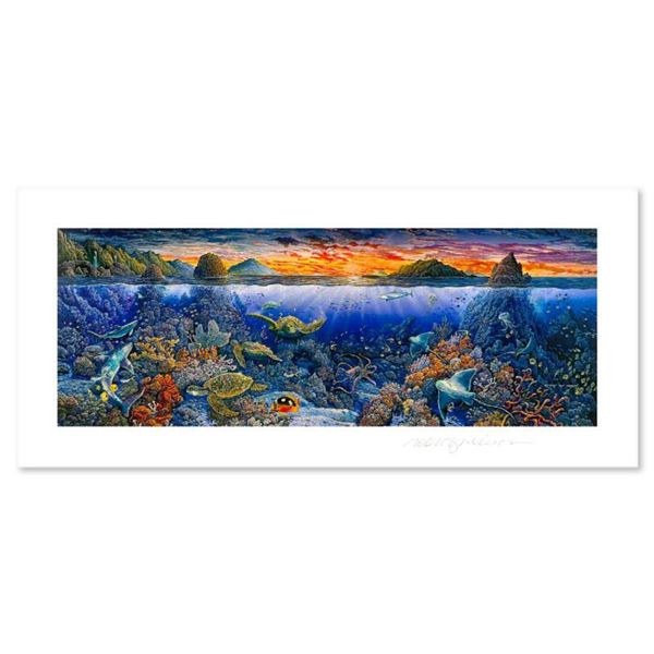 Robert Lyn Nelson "Sweeping Hana Vistas" Limited Edition Mixedmedia on Paper