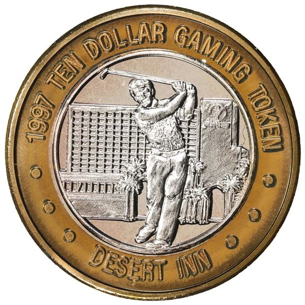 .999 Silver Desert Inn Las Vegas, Nevada $10 Limited Edition Gaming Token
