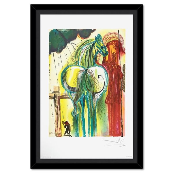 Salvador Dali (1904-1989) "Le Centurion" Limited Edition Lithograph on Paper