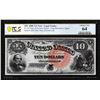 Image 1 : 1880 $10 'Jackass' Legal Tender Note Fr.107 PCGS Choice Uncirculated 64