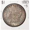 Image 1 : 1883-S $1 Morgan Silver Dollar Coin