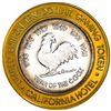 Image 1 : .999 Silver Sam Boyd's California Hotel $10 Casino Limited Edition Gaming Token
