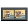 Image 1 : Chuck Jones (1912-2002) "Bugs Doctor: Say Ah!" Framed Limited Edition Sericel
