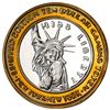 Image 2 : .999 Silver New York New York Hotel & Casino $10 Casino Limited Edition Gaming Token