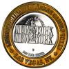 Image 3 : .999 Silver New York New York Hotel & Casino $10 Casino Limited Edition Gaming Token