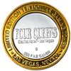 Image 2 : .999 Fine Silver Four Queens Casino Las Vegas, NV $10 Limited Edition Gaming Token
