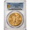 Image 1 : 1928 Mexico 50 Pesos Gold Coin KM-481 PCGS MS63