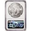 Image 2 : 2019(W) $1 American Silver Eagle Coin NGC MS70 FDOI Moy Signature West Point Mint