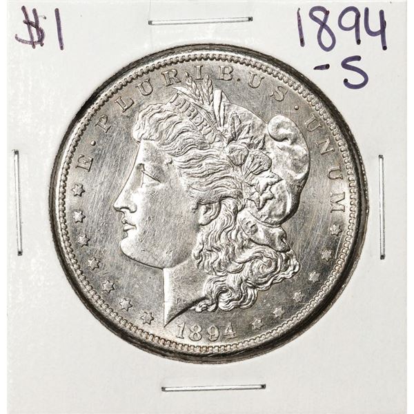 1894-S $1 Morgan Silver Dollar Coin