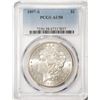 1897-S $1 Morgan Silver Dollar Coin PCGS AU58