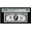 1950B $10 Federal Reserve Note Philadelphia Fr.2012-C PMG Gem Uncirculated 66EPQ