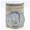 Roll of (20) Brilliant Uncirculated 1964-D Kennedy Half Dollar Coins