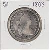 1803 $1 Draped Bust Silver Dollar Coin