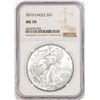 2015 $1 American Silver Eagle Coin NGC MS70