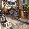 Image 2 : Sam Park "Montmartre" Limited Edition Serigraph on Paper