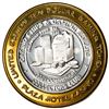Image 1 : .999 Silver Plaza Hotel and Casino Las Vegas $10 Casino Limited Edition Gaming Token