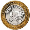 Image 2 : .999 Silver Four Queens Casino Hotel Las Vegas $10 Limited Edition Gaming Token