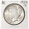 Image 1 : 1924-S $1 Peace Silver Dollar Coin