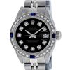 Image 1 : Rolex Ladies Stainless Steel Sapphire and Diamond Datejust Wristwatch