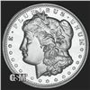 Image 1 : 1 oz .999 Pure Silver Round - Morgan Dollar Design