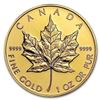 Image 1 : Canada 1 oz Gold Maple Leaf .9999 Fine BU