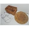 Image 2 : Box of Misc Incl. Basket, Cork Tray,